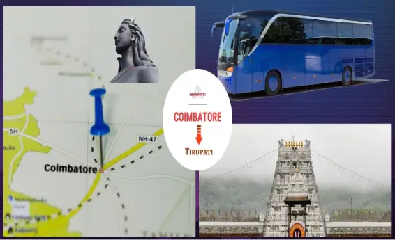 Coimbatore to tirupati bus package