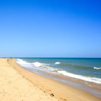 Covelong Beach, popular tourist destination near Chennai, scenic coastline in Tamil Nadu