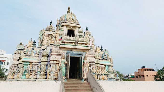 famous temple in tirupati from besantnagar