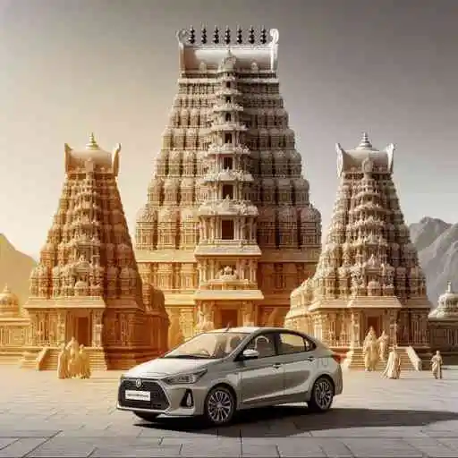 vellore to tirupati car rental package