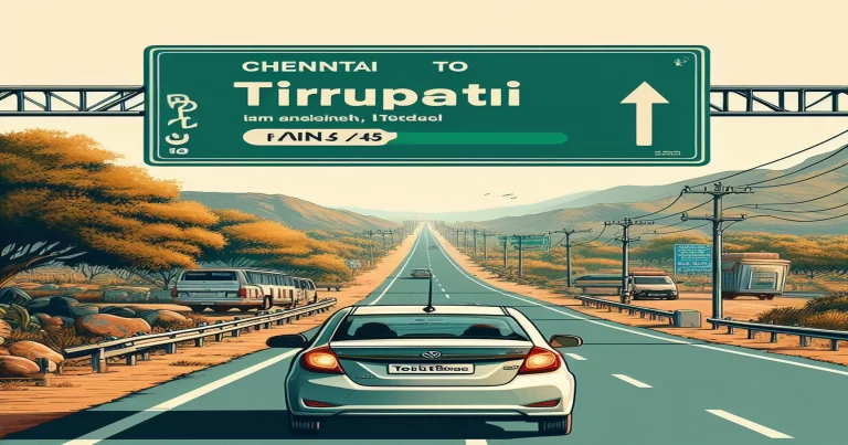 How to Plan the Best One Day Chennai to Tirupati Car Trip