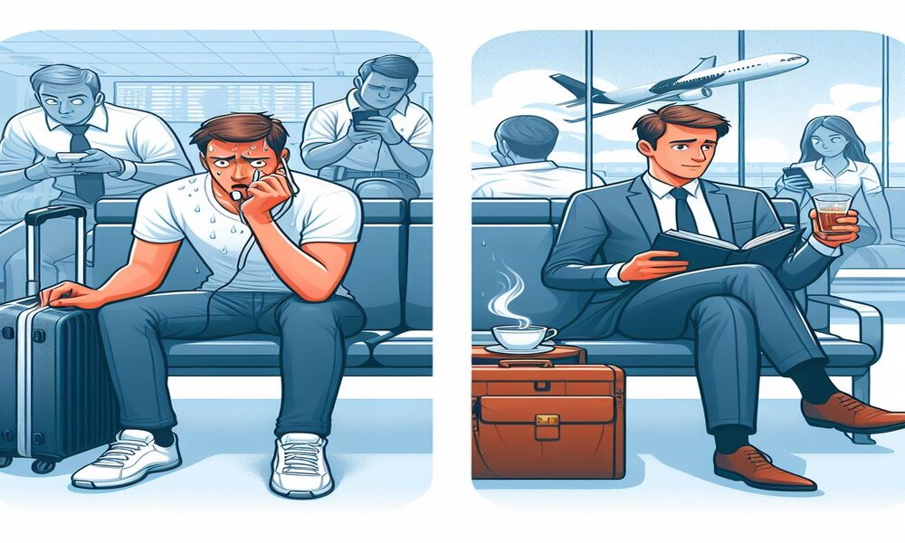 Travel Anxiety Vs Normal People