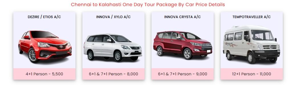 chennai to tirupati one day car rental package